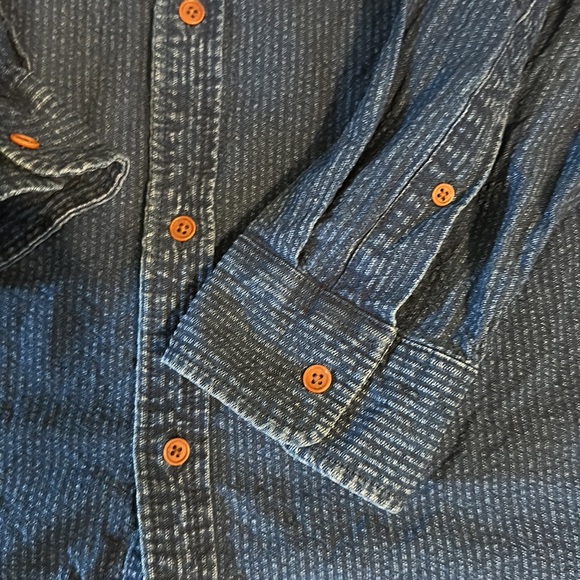 Blue XL men’s Old Navy button down - slim fit - Picture 4 of 5